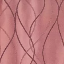 Hemera - mályva hullámmintás szatén dekorfüggöny egyedi méretre varrva