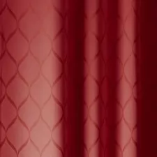 Léda - Bordó színű szövött hullámmintás blackout függöny egyedi méretre varrva