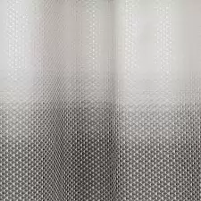 James - Rombuszmintás ezüstszínű dekorfüggöny egyedi méretre varrva