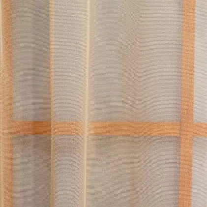 Metal - Óarany színű struktúr függöny egyedi méretre varrva