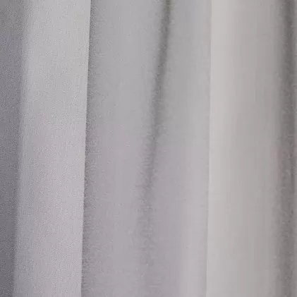 Liliána-Antracit színű félorganza függöny egyedi méretre varrva