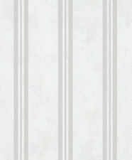 Vlies tapéta, Marburg City Glam 32635 Klasszikus csíkos design krémfehér szürke ezüst fémes hatás tapéta