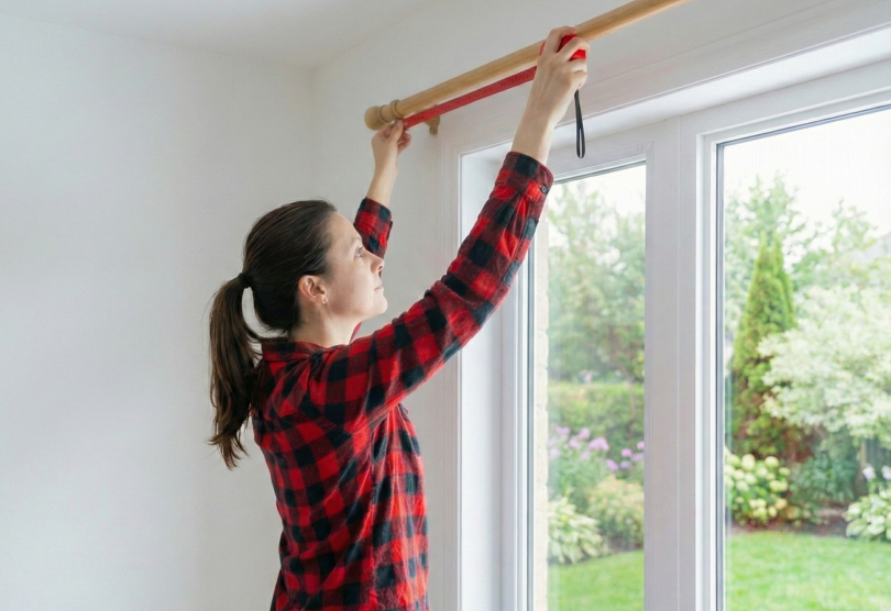 függöny mérési útmutató ablakhoz