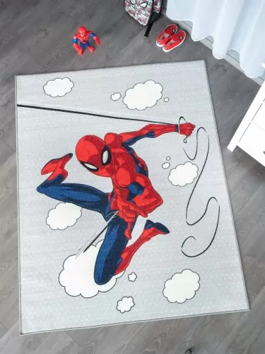 Disney: SPIDERMAN/Pókember nyomott mintás 100% poliamid szőnyeg 130x170 cm méretben.