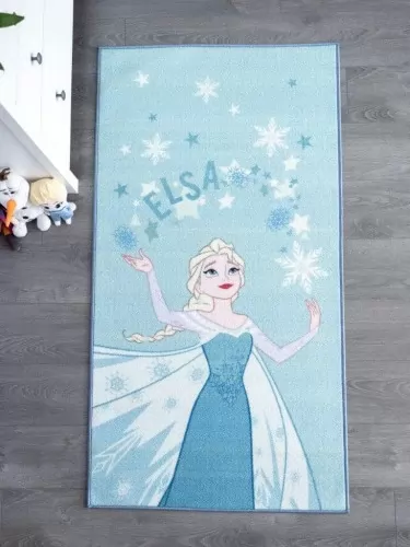 FROZEN/Jégvarázs szőnyeg nyomott mintás 100% poliamid szőnyeg 80X150 cm méretben.