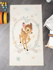 Disney: Bambi nyomott mintás 100% poliamid szőnyeg 80x150 cm méretben