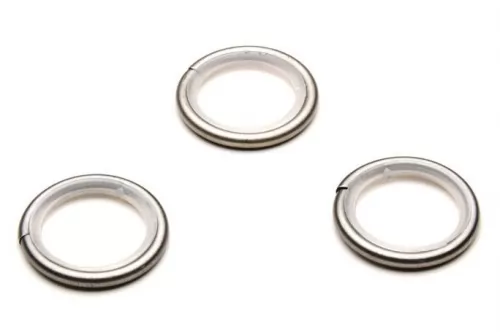 16mm néma karika matt króm 10 db/csomag