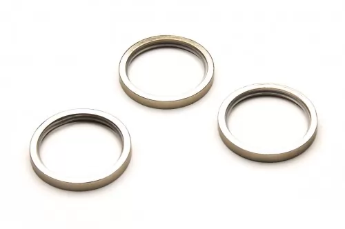 InteriArt 19/16mm Design néma karika antik arany 10 db/csomag