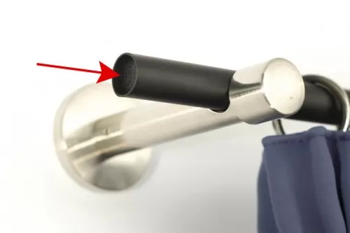 16mm rúd fekete 120cm