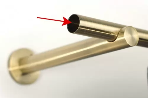 16mm rúd antik arany 240cm