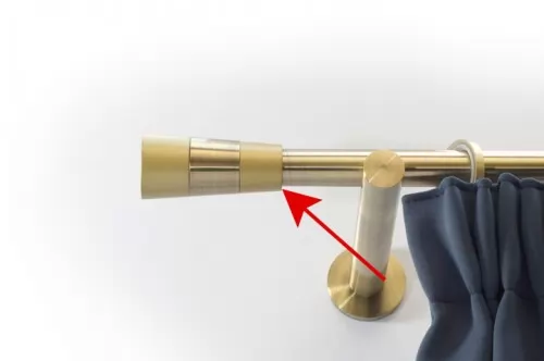 16mm végzáró Fáraó antik arany 2db/csomag