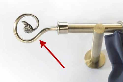 16mm végzáró Pásztor antik arany 2db/csomag