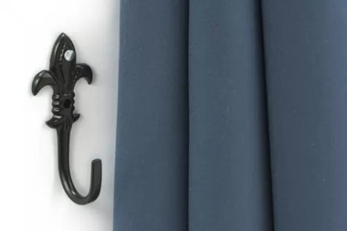 Kikötőkampó liliom 21mm fekete 2db/csomag