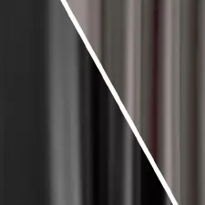 Pierrot - Kétoldalas antracit-közepszürke blackout függöny egyedi méretre varrva