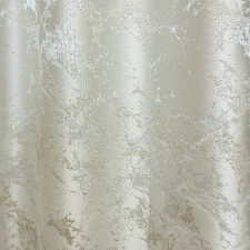 Helsinki - Krém színű márványmintás jacquard szövött, szaténfényű dekoranyag egyedi méretre varrva