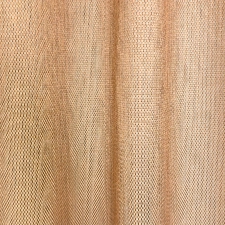 Odense - Fényes terrakotta színű, strukturált mintájú jacquard dekor függöny egyedi méretre varrva