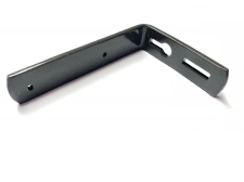 Erősített sarokvas 10cm 07 antracit