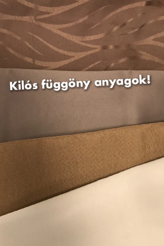 Utolsó méterek kilóra, BARNA színű dekorok