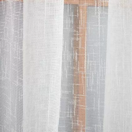 Etna - fehér színű rusztikus hatású struktúrfüggöny egyedi méretre varrva
