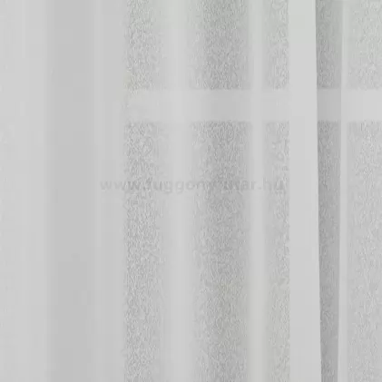 Ekrü színű sablé függöny  egyedi méretre varrva