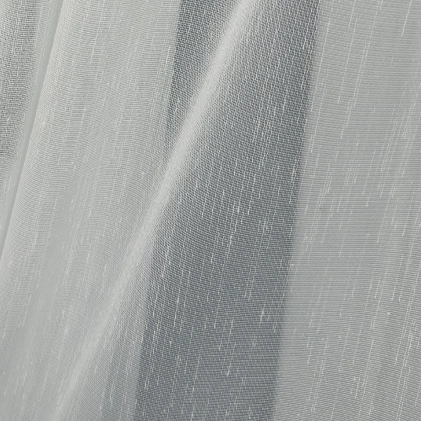 Dolores - Ezüst szürke színű, fényes szálbeszövéses jacquard függöny egyedi méretre varrva