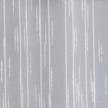 Serinda – fehér szálbeszövéses függöny, ólomzsinóros egyedi méretre varrva