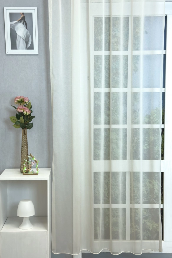 Perla - Pezsgő színű gyöngyházfényű jacquard függöny Perla/300/03