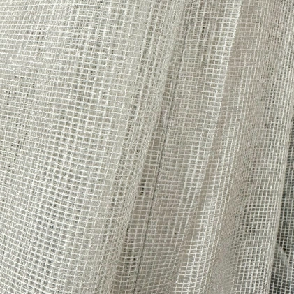 Sorrel - Hálószerű elefántcsont színű jacquard függöny  egyedi méretre varrva
