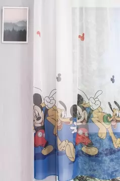 Mickey egeres függöny egyedi méretre varrva