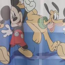 Mickey egeres függöny egyedi méretre varrva