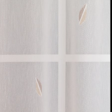 Nadine-Bronz levélmintás sablé függöny