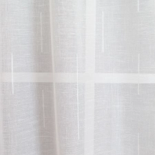 Rivoli-fehér szórt mintás fényáteresztő egyedi méretre varrva