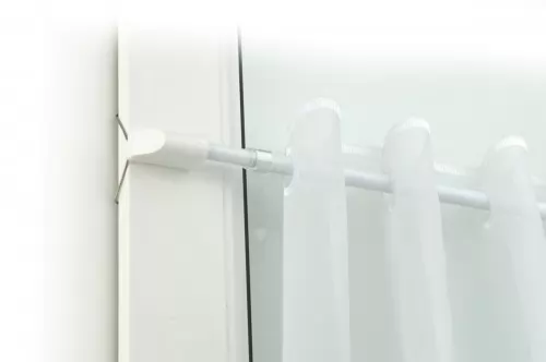 Feszítőkampós Café rúd 55-85 cm fehér 