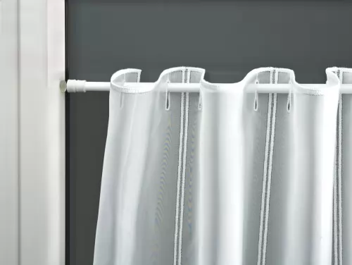 Rugós vitrázs rúd 40-60 cm fehér