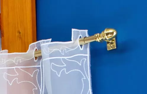Réz színű café rúd, teleszkópos, 55-85 cm
