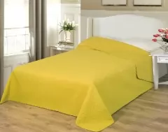 Emily ágytakaró, mustársárga, 235x250 cm