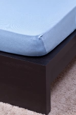 Naturtex Jersey világoskék lepedő 70x140 cm