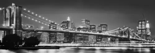Brooklyn Bridge - NYC - 4 részes poszter, 368x127 cm
