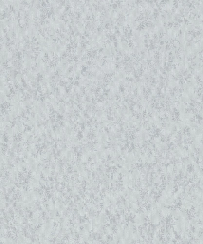 Szürkés-kék növényi mintás vlies tapéta, Marburg Jackie 6822-30