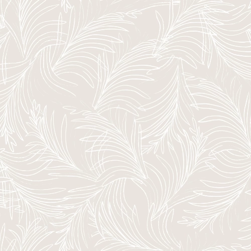 Bézs levél mintás vlies tapéta Palms Beige 53 cm x 10 m