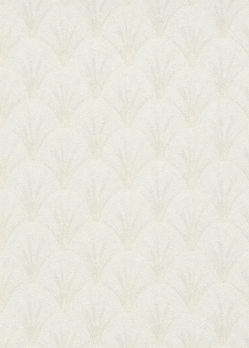 Tört fehér színű legyezőmintás Vlies-vinyl tapéta, Erismann Elle Decoration 4, 10451-31