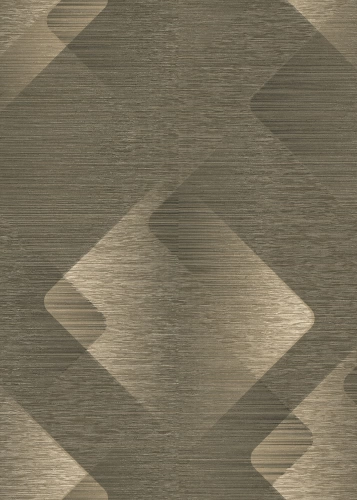 Barna színű geometrikus mintás Vlies-vinyl tapéta, Erismann Elysium 10479-15