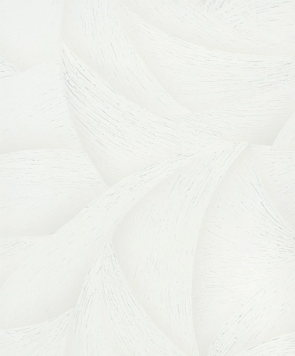 Fehér színű csillogó növényi mintás Vlies tapéta, Ritus 35503