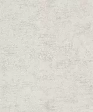 Fehér-szürke vakolathatású, ezüst mintás vlies tapéta, Rasch Andy Wand 649932