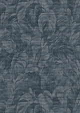 Sötétkék színű levélmintás Vlies tapéta, Play of Light 10416-08