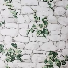 Erismann borostyános fehér kőmintás papírtapéta